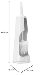 Brabantia 002-01-Classic White Tuvalet Firçasi