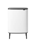 Brabantia 130205 çöp kovası, beyaz, 60 litre - Seçenekler: 1 Inneneimer (60L), 2 Inneneimer (2 x 30L)
