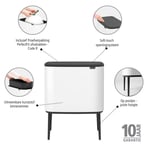 Brabantia Bo Whİte Dokunmatik Çöp Kutusu 36 L