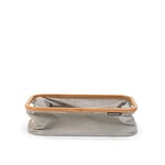 Brabantia Çamaşır Sepeti, Bambu, 40 L, Gri