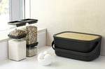 Brabantia Ekmek Saklama Kutusu Nic Dark Grey 128264