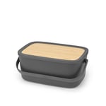 Brabantia Ekmek Saklama Kutusu Nic Dark Grey 128264