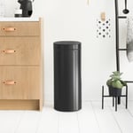 Brabantia Matt Black New Dokunmatik Çöp Kutusu 30 L