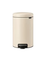 Brabantia - NewIcon pedallı çöp kovası 12 l – mutfak veya yatak odası için orta çöp kutusu – yumuşak kapanan kapak – kolay p - Seçenekler: 3 L, 3 Liter, 5 L, 5 Litre, 12 L, 12 Liter, 20 L, 20 litre...