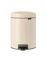 Brabantia - NewIcon pedallı çöp kovası 5 l – banyo veya tuvalet için küçük çöp kutusu – yumuşak kapanan kapak – kolay pedal  - Seçenekler: 3 L, 3 Liter, 5 L, 5 Litre, 12 L, 12 Liter, 20 L, 20 litre...