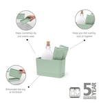 Brabantia - Sinkside bulaşık makinesi düzenleyici - mutfak aksesuarı - bulaşık makinesinde yıkanabilir - kaymaz taban - çıkarılabilir damlama kasesi - bulaşık fırçanızı, sabun ve bezlerinizi tutar -