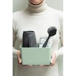 Brabantia - Sinkside bulaşık makinesi düzenleyici - mutfak aksesuarı - bulaşık makinesinde yıkanabilir - kaymaz taban - çıkarılabilir damlama kasesi - bulaşık fırçanızı, sabun ve bezlerinizi tutar -