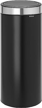 Brabantia Touch Bin New çıkarılabilir plastik parça, mat siyah/mat çelik, 30 l - Seçenekler: 1.4 LT, 10 L + 23 L, 10 and 23 Litre, 30 L, 30 liters...