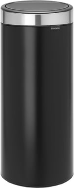 Brabantia Touch Bin New çıkarılabilir plastik parça, mat siyah/mat çelik, 30 l - Seçenekler: 1.4 LT, 10 L + 23 L, 10 and 23 Litre, 30 L, 30 liters...