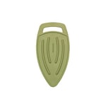 Brabantia - Ütü altlığı – ısıya dayanıklı ütü matı – koruyucu, esnek silikon – ütü rafı – kolay saklanabilir – maks. 220 °C – Çamaşır aksesuarı – Calm Green – 28,5 x 0,5 x 15 cm