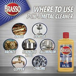 Brasso Reckitt Benckiser 2660089334 metal oje şişesi, 0,23 l