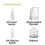 Braun Hm5137wh El Mikseri̇