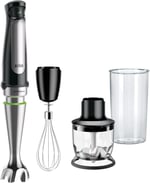 Braun Multi Quick 7 El Blender Seti MQ 7025X, 1000 W, 500 ml Hazne, Siyah