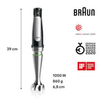 Braun Multi Quick 7 El Blender Seti MQ 7025X, 1000 W, 500 ml Hazne, Siyah