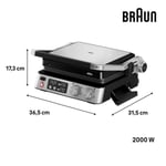 Braun Multigrill 7 Cg7040 Izgaratost