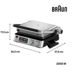 Braun Multigrill 7 Cg7044 Izgaratost