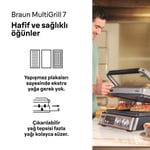 Braun Multigrill 7 Cg7044 Izgaratost