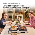 Braun MultiGrill 9 CG 9043 Izgara ve Düz Plakalı Kontakt Izgara, Izgara Konumları: Kontak, Barbekü, Fırın, Bulaşık Makinesinde Yıkanabilir Tabaklar, Yağ Tepsisi, 250° Maksimum Sıcaklık, Kavurma