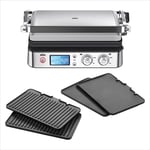 Braun MultiGrill 9 CG 9043 Izgara ve Düz Plakalı Kontakt Izgara, Izgara Konumları: Kontak, Barbekü, Fırın, Bulaşık Makinesinde Yıkanabilir Tabaklar, Yağ Tepsisi, 250° Maksimum Sıcaklık, Kavurma