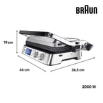 Braun Multıgrıll 9 Pro, Cg9043 Contact Izgara Ve Tost Makinesi