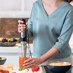 Braun MultiQuick 7 MQ 7000X el mikseri, çıkarılabilir paslanmaz çelik karıştırma ayağı, ActiveBlade teknolojisi, en sert malzemeleri püre haline getirmek için, 600 ml karıştırma ve ölçüm kabı dahil, 1