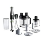 Braun MultiQuick 9 MQ 9195XLI 2L El Blenderi 1200W Siyah, Paslanmaz Çelik