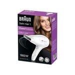 Braun Satin Hair 1 Hd180 Saç Kurutma Makinesi, 1800W, Beyaz