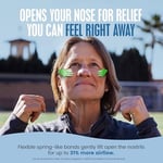 Breathe Right Nasenpflaster, büyük, ten rengi, 1 Pack (30 strips)