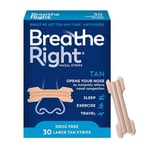 Breathe Right Nasenpflaster, büyük, ten rengi, 1 Pack (30 strips)