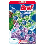 Bref Power Active Çam ve Lavanta Kokulu 4'lü Klozet Bloğu 4 x 50 g, Çam & Lavanta 4