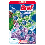 Bref Power Active Çam ve Lavanta Kokulu 4'lü Klozet Bloğu 4 x 50 g, Çam & Lavanta 4