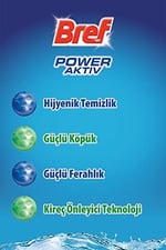 Bref WC Power Aktiv Çam Kokulu 2'li Klozet Temizleme Topları, 1 x 2 Adet, Çam 2, İkili