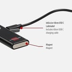 Brennenstuhl Brennenstuuhl Şarjlı LED Ultra Ince 12 Saat Aydınlatma Süreli 200 Lümen Mıknatıslı Outdoor El Feneri