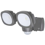 Brennenstuhl Pilli LED Spot Lamba LUFOS / Kablosuz LED Dış Mekan Spotu Pilli ve Hareket Sensörlü, 8 Adet LED Lamba, 2 x 240 Lümen, Dış Mekan için - Seçenekler: 2x 240 Lumen, 440 Lumen