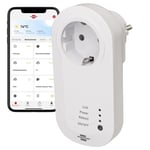 Brennenstuhl Wifi Özellikli Zaman Ayarlı Ses Kontrollü Akıllı Priz, Standart