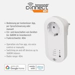 Brennenstuhl Wifi Özellikli Zaman Ayarlı Ses Kontrollü Akıllı Priz, Standart