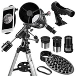 Bresser yansıtıcı Pollux 150/1400 MM dahil Montaj parçası ve üç ayaklı sehpa