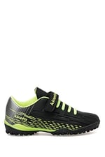 BRETON J TURF 2PR Siyah Erkek Çocuk Halı Saha Ayakkabısı Siyah-NEON SARI 32