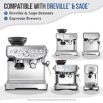 Breville Uyumlu Temizlik Tabletleri. 10x 1.4G Espresso Makinesi Temizleme Tabletleri. Breville Aksesuarları, Portafilter ve Erişilemeyen İç Alanları Temizler. Kahve Temizleyici, Tüm Breville & Adaçayı