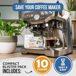 Breville Uyumlu Temizlik Tabletleri. 10x 1.4G Espresso Makinesi Temizleme Tabletleri. Breville Aksesuarları, Portafilter ve Erişilemeyen İç Alanları Temizler. Kahve Temizleyici, Tüm Breville & Adaçayı