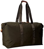 Bric's X-Bag 2'si 1 Arada El Çantalı Taşıma Çantası, Zeytin, One Size, X Çanta 22 İnç Duffle