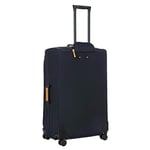 Bric's X-Bag Çerçeveli Büyük İplik Makinesi - 76 cm - Tekerlekli Valizler - Kareli Bagaj - Lacivert, Lacivert, One Size, 30 EU