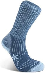 Bridgedale Bayan Merinofusion Trekker Lady, Mavi Mavi - Mavi Large (7-8.5)