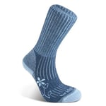 Bridgedale Bayan Merinofusion Trekker Lady, Mavi Mavi - Mavi Large (7-8.5)