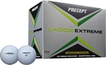 Bridgestone Golf Precept Laddie Extreme Golf Topları, 24'lü Paket, Beyaz, 2017