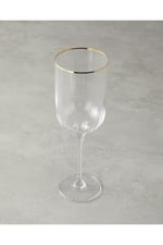 Bridgette Cam 6'Lı Kadeh 350 Ml Gold