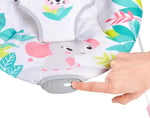 Bright Starts Flamingo Vibes 3 Noktalı Emniyet Kemeri Titreşimli Salyangoz ve Oyuncak Barı 0-6 Ay