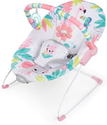Bright Starts Flamingo Vibes 3 Noktalı Emniyet Kemeri Titreşimli Salyangoz ve Oyuncak Barı 0-6 Ay