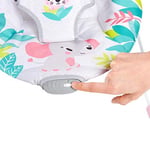 Bright Starts Flamingo Vibes 3 Noktalı Emniyet Kemeri Titreşimli Salyangoz ve Oyuncak Barı 0-6 Ay