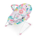 Bright Starts Flamingo Vibes 3 Noktalı Emniyet Kemeri Titreşimli Salyangoz ve Oyuncak Barı 0-6 Ay